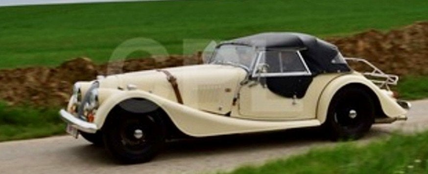 VOOROUDER VAN MORGAN, Auto's, Dealer onderhouden, Zwart, Overige kleuren, Cabriolet