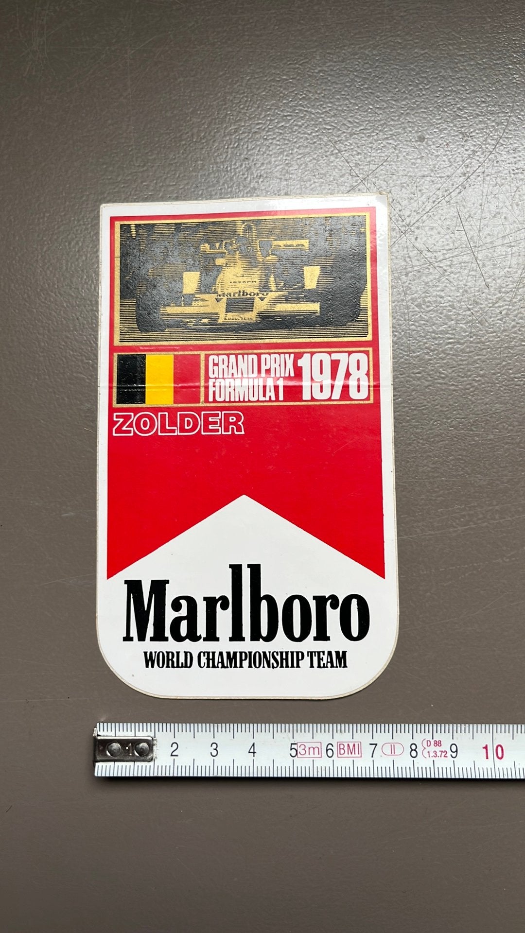Sticker Formula 1 1978, Ophalen of Verzenden, Zo goed als nieuw