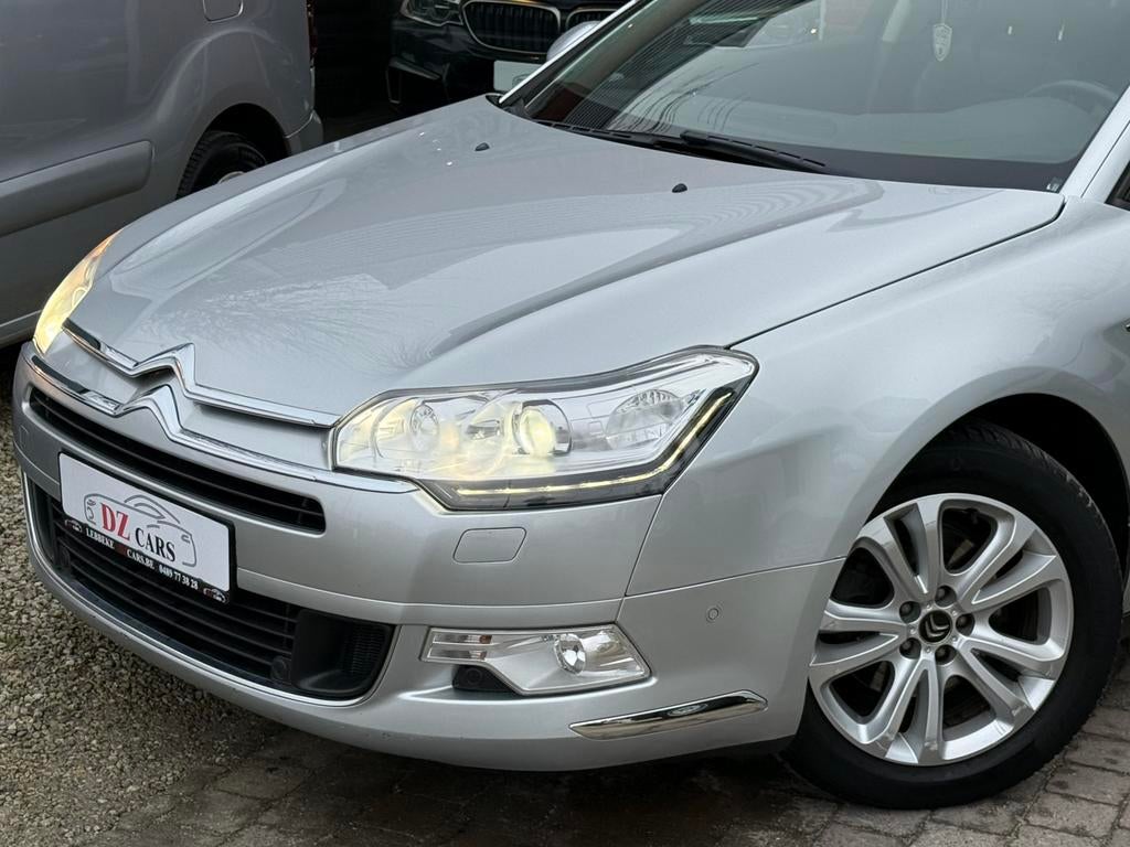 CITROEN C5 1.6I 156PK |NAVI | CAMERA | BLUETOOTH | XENON |, Euro 5, Navigatiesysteem, Zwart, 4 cilinders