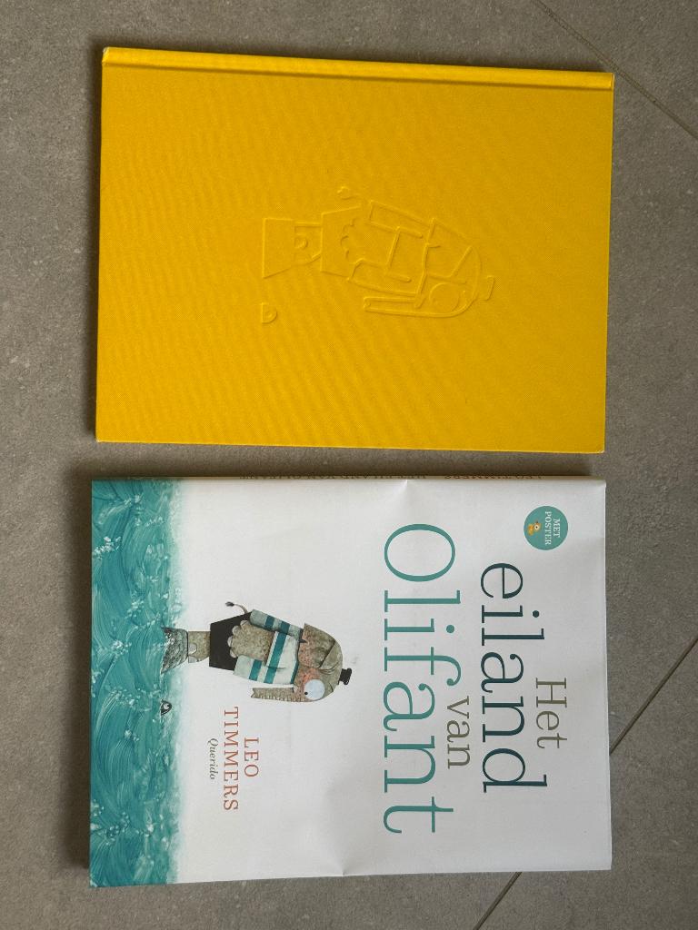 Leo Timmers Het eiland van de olifant, Boeken, Ophalen of Verzenden, Zo goed als nieuw, Leo timmers, Prentenboek