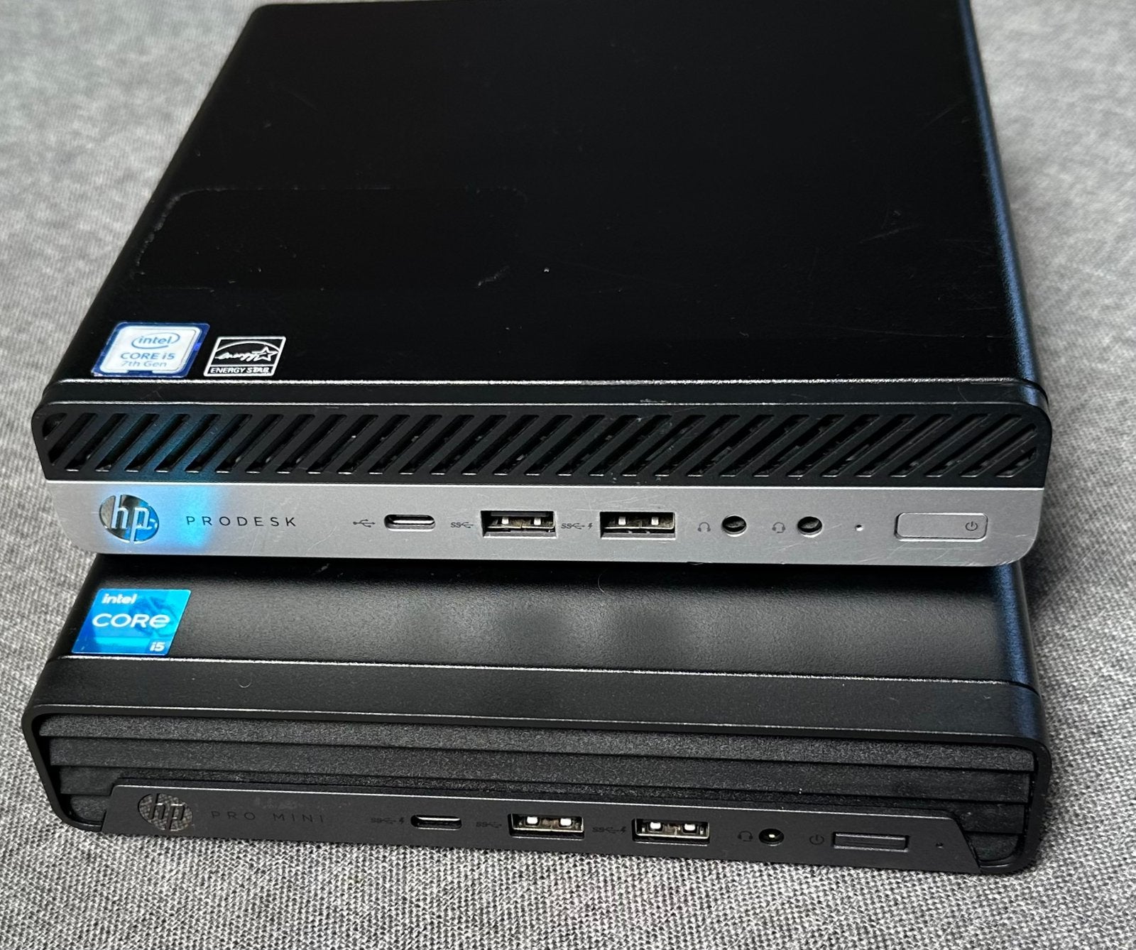 2 mini-pc's te koop. (werken niet), Computers en Software, Desktop Pc's, Ophalen, Zo goed als nieuw, SSD