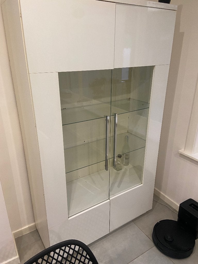 vitrine, Huis en Inrichting, Ophalen, Gebruikt, Glas, Met deur(en)