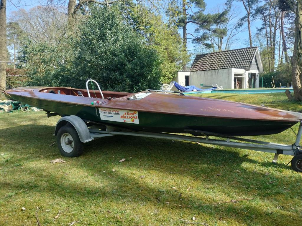 Fireball zeilboot, Watersport en Boten, Ophalen, Gebruikt, Hout, 3 tot 6 meter