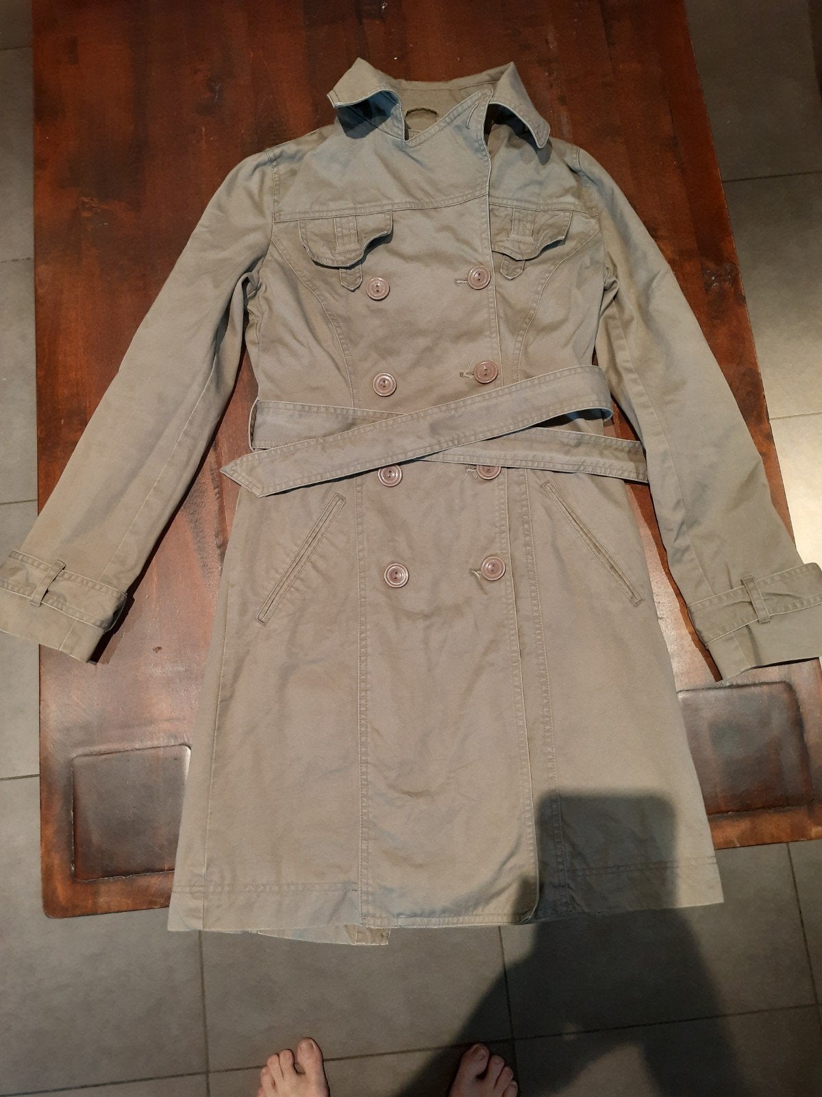 Jas vrouwen Woman & Soul maat 36, Kleding | Dames, Jassen | Zomer, Ophalen of Verzenden, Zo goed als nieuw, Maat 36 (S), Groen
