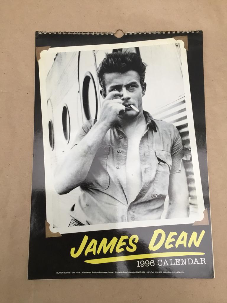 James Dean kalender 1996, Verzamelen, Ophalen of Verzenden, Nieuw, Film