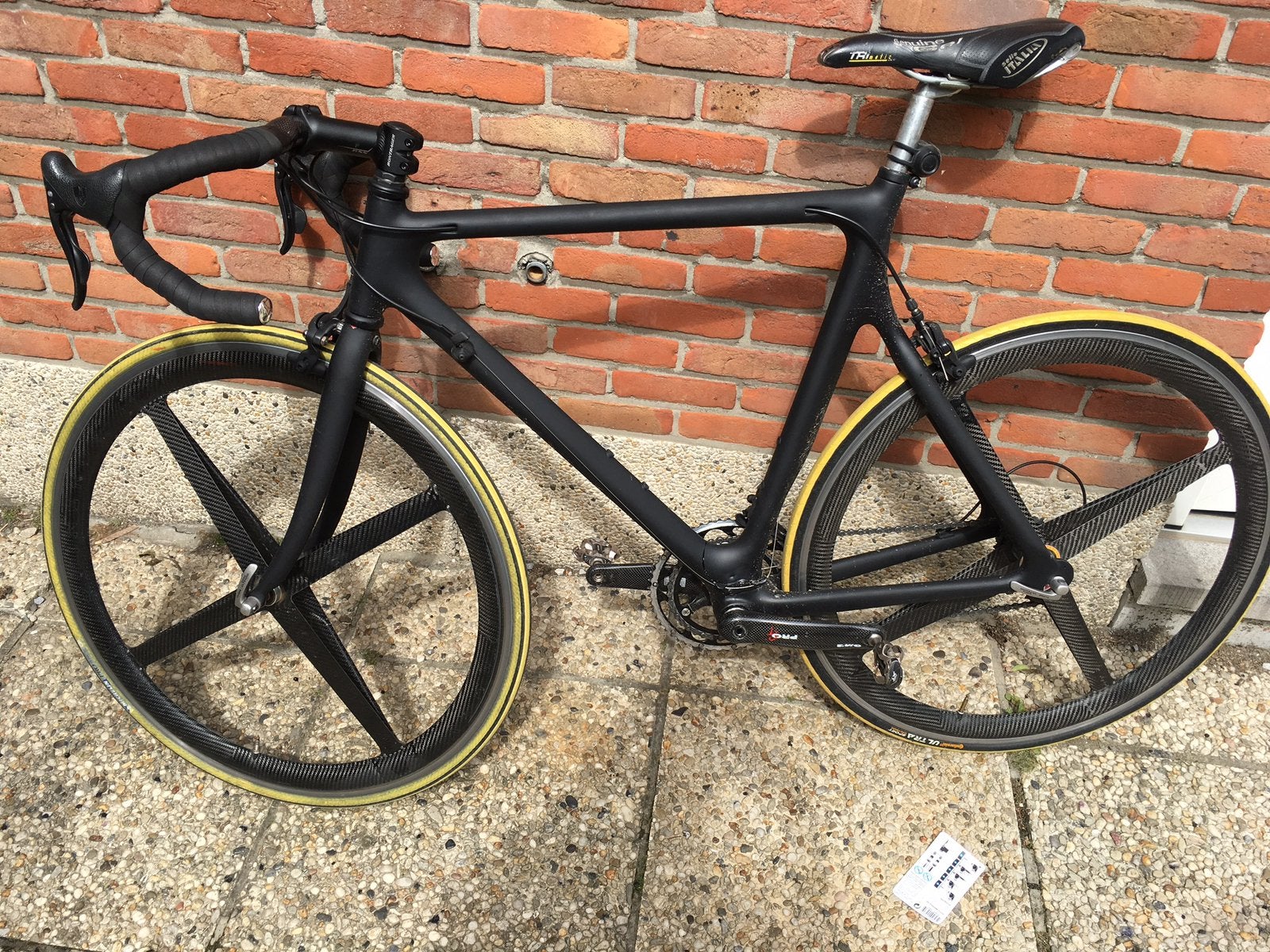 Velo vintage, Ophalen, Zo goed als nieuw, Carbon