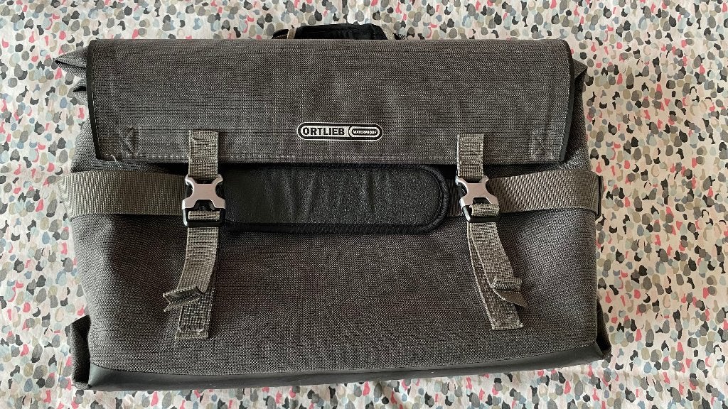 Ortlieb Fietstas Achter Commuter-Bag Urban Ql2.1 20 L, Ophalen, Gebruikt, Grijs