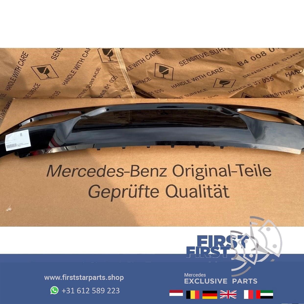 W176 A KLASSE Facelift AMG diffuser achterbumper origineel M, Utilisé, -, -, Enlèvement ou Envoi