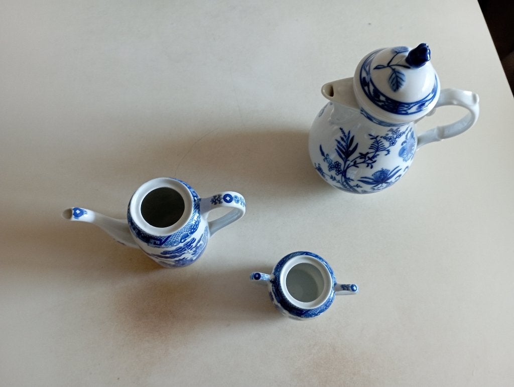 setje Delfts blauw, Ophalen of Verzenden
