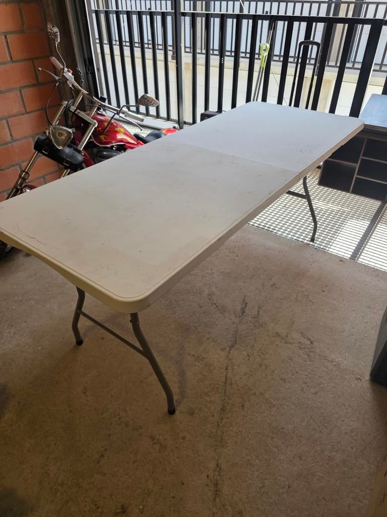Inklapbare tafel., Caravans en Kamperen, Ophalen