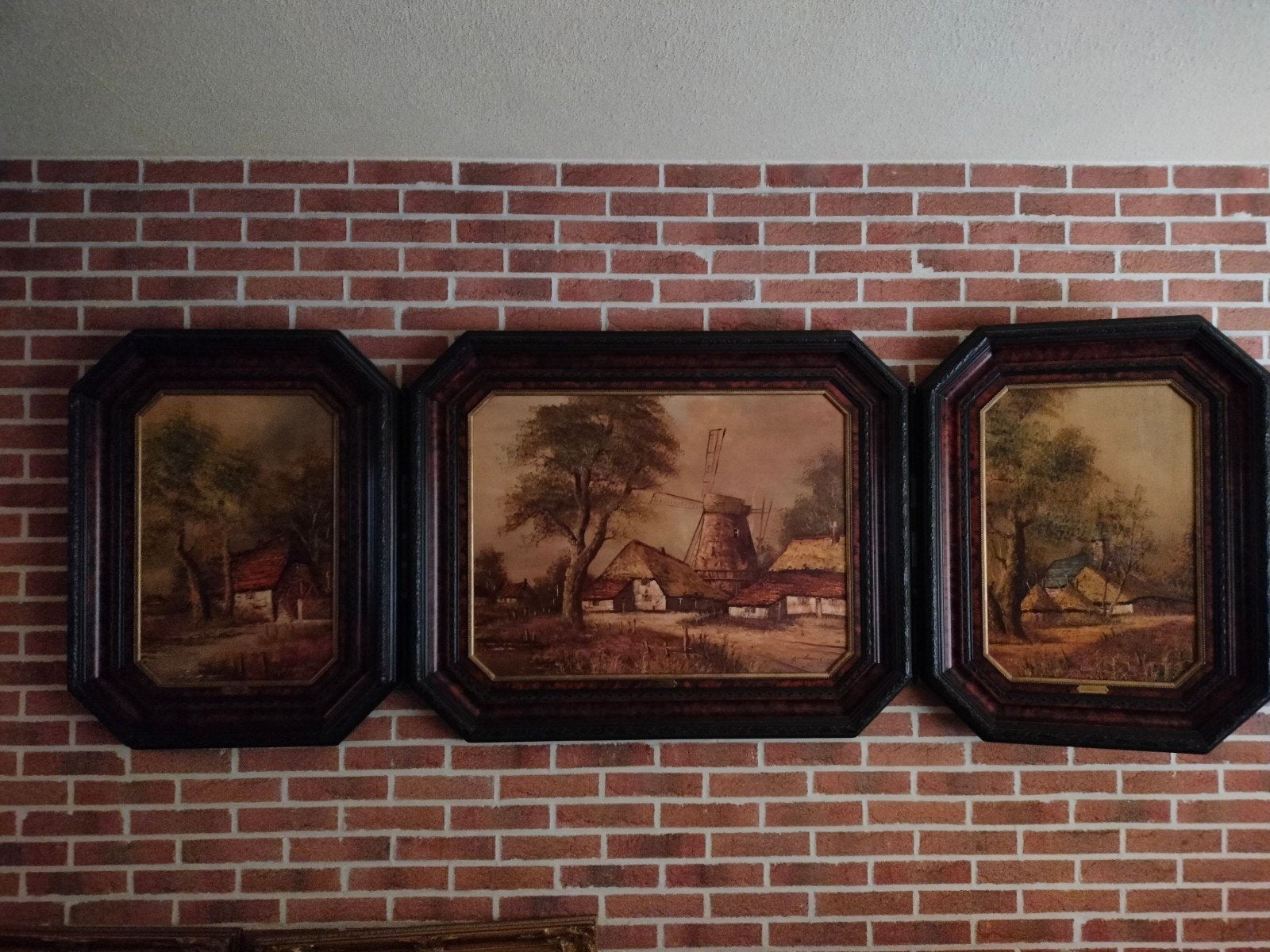 3 delig Landschapschilderij, Ophalen