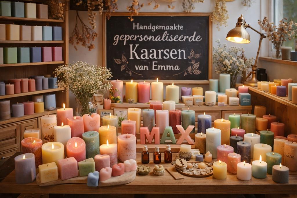 ️ Handgemaakte kaarsen -> volledig personaliseerbaar! ️, Ophalen, Nieuw, Overige materialen, Kaars
