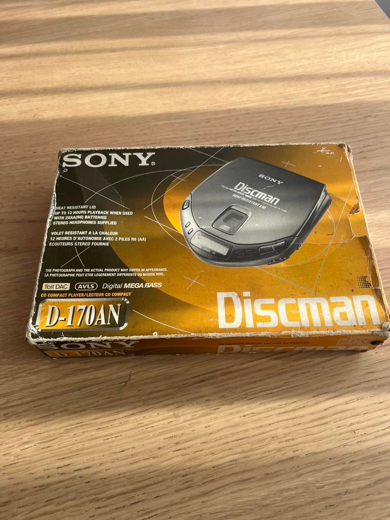 Discman Sony, Audio, Tv en Foto, Walkmans, Discmans en Minidiscspelers, Ophalen, Discman