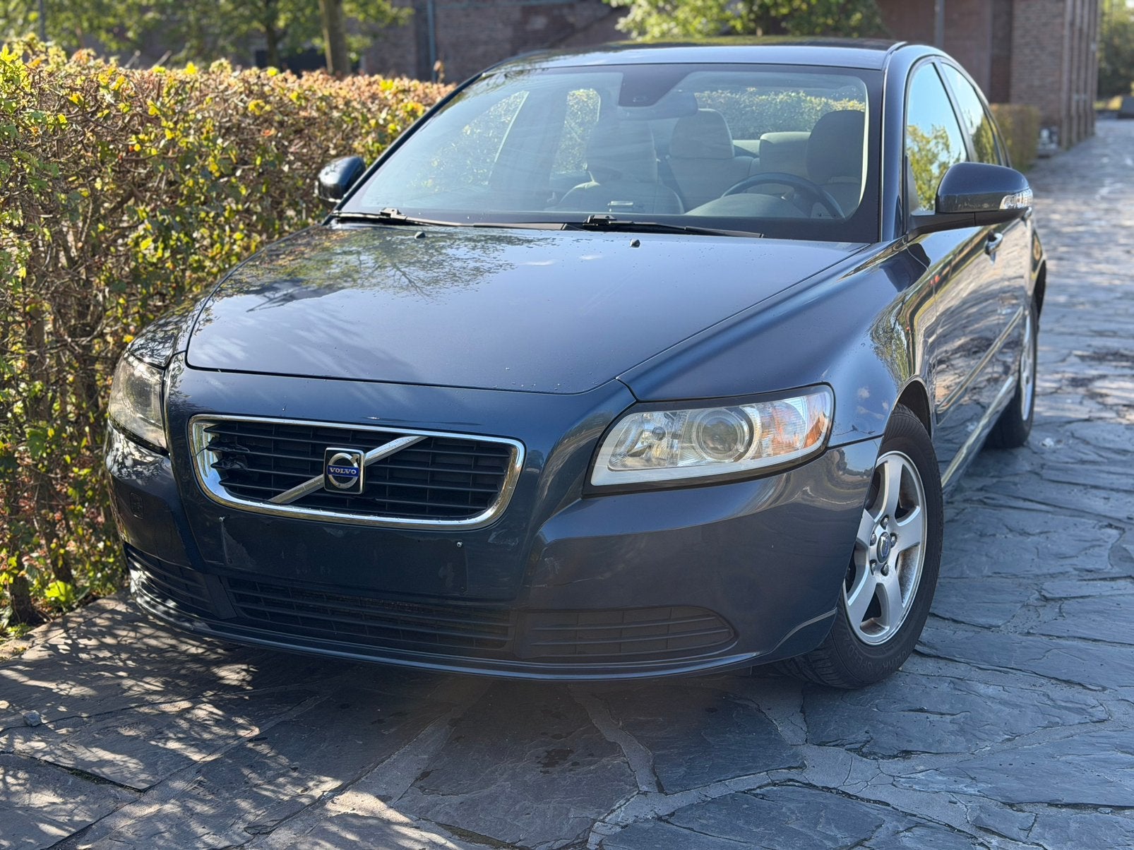 Volvo v40 1.6d / Euro5 / Gekeurd vvk, Auto's, Voorwielaandrijving, Beige, 4 cilinders, Blauw