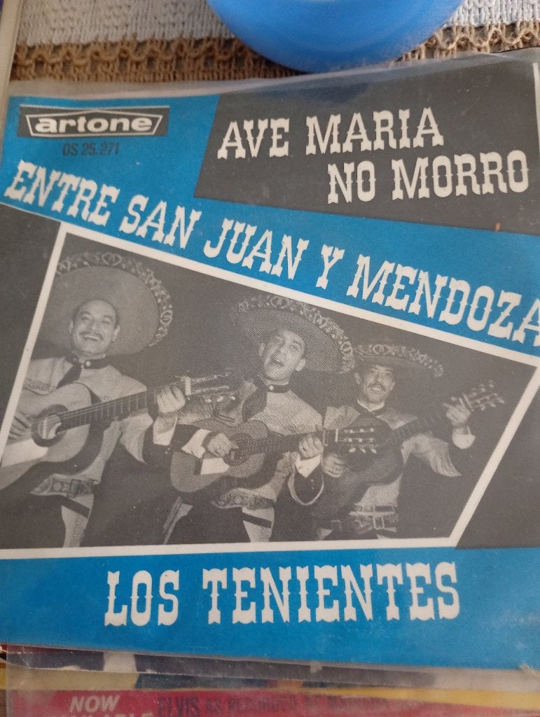 Los Tenientes - Ave Maria no morro, Gebruikt, Verzenden, 7 inch, Fotohoes