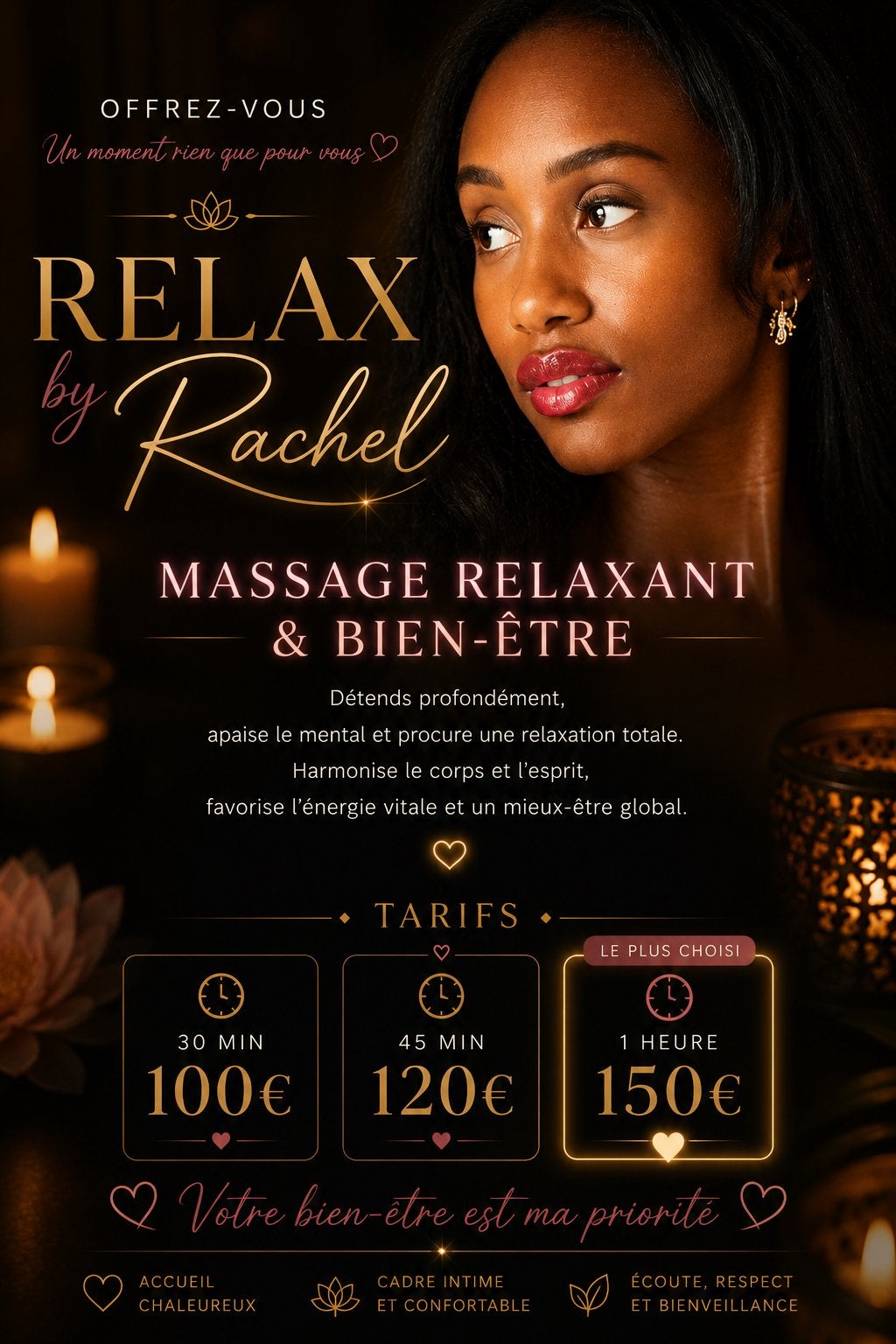 Massage bien être et ralaxant, Massage relaxant