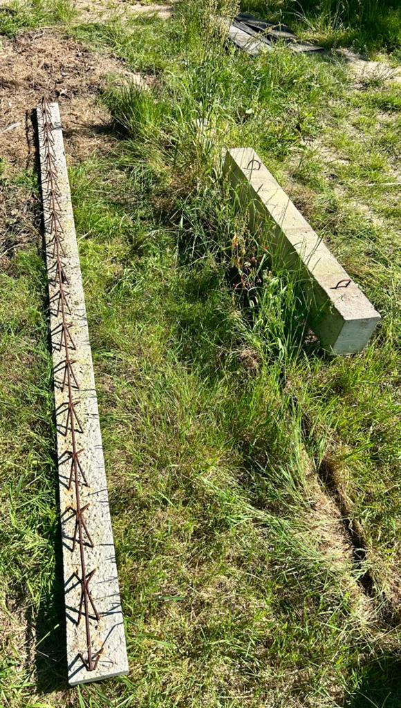 Betonnen liggers, Enlèvement, Neuf