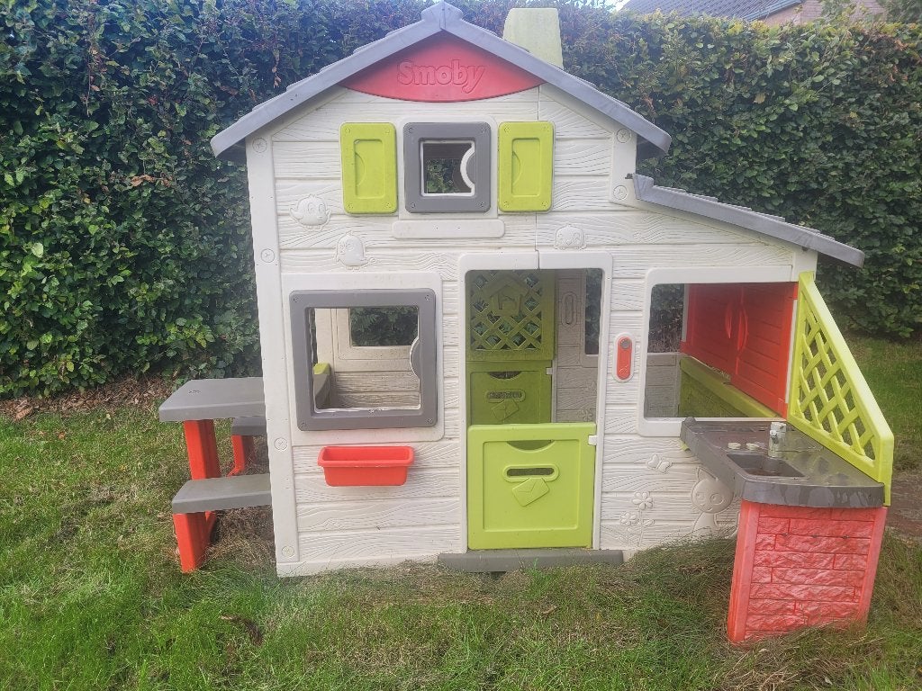 Maison de jardin Smoby Neo Friends House, Enfants & Bébés, Enlèvement, Comme neuf, Plastique
