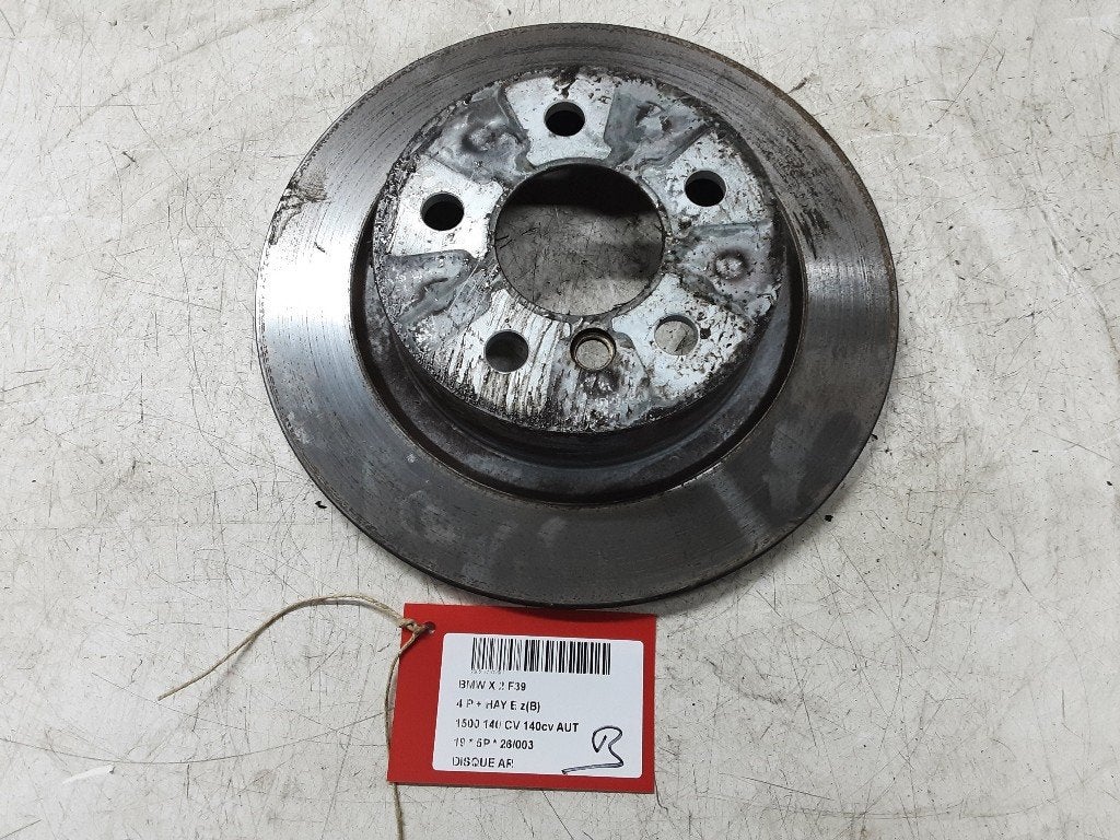FREIN DISQUE ARRIÈRE BMW X2 (F39) (01-2017/10-2023), Mevr. I. Hauben, Utilisé, BMW, Rue de l'Espoir 34 34
4030  GRIVEGNÉE, BE