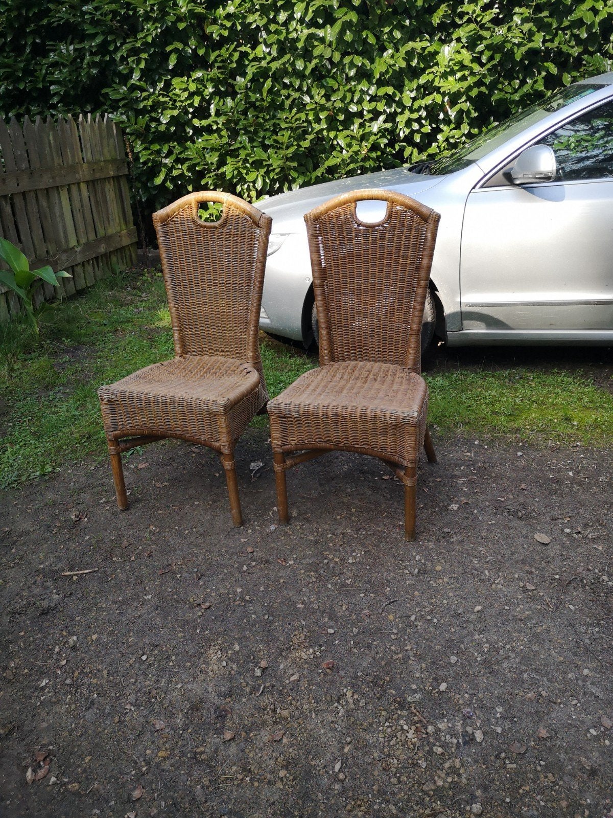 rieten stoelen, Antiek en Kunst, Ophalen