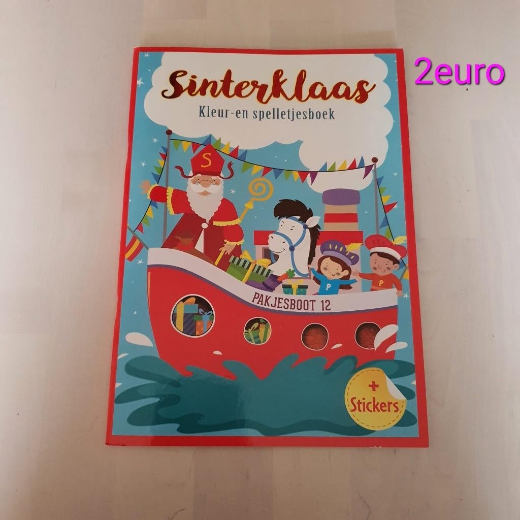 Sinterklaas lees -en doe boeken nieuw, Boeken, Ophalen of Verzenden, Nieuw