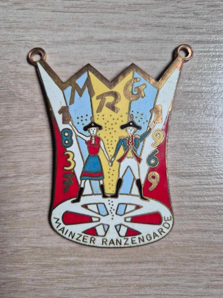 Carnaval medaille Mainzer Ransergarde 1969, Ophalen of Verzenden