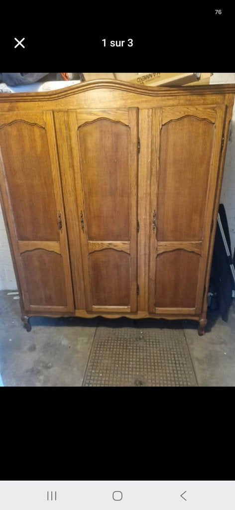 Armoire à donner, Maison & Meubles, Armoires | Penderies & Garde-robes, Enlèvement, Utilisé, 150 à 200 cm, Avec tablette(s)