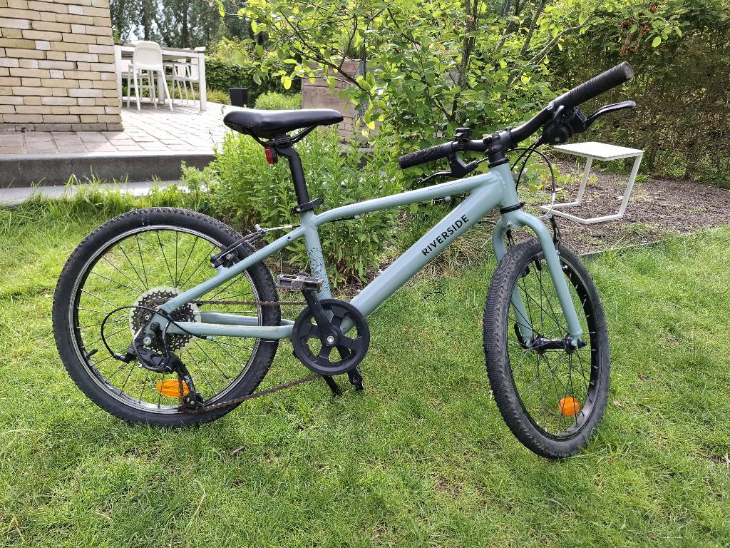 Kinderfiets mtb riverside 20" (6-9 jaar), Ophalen, 20 inch of meer, Gebruikt, Velgrem