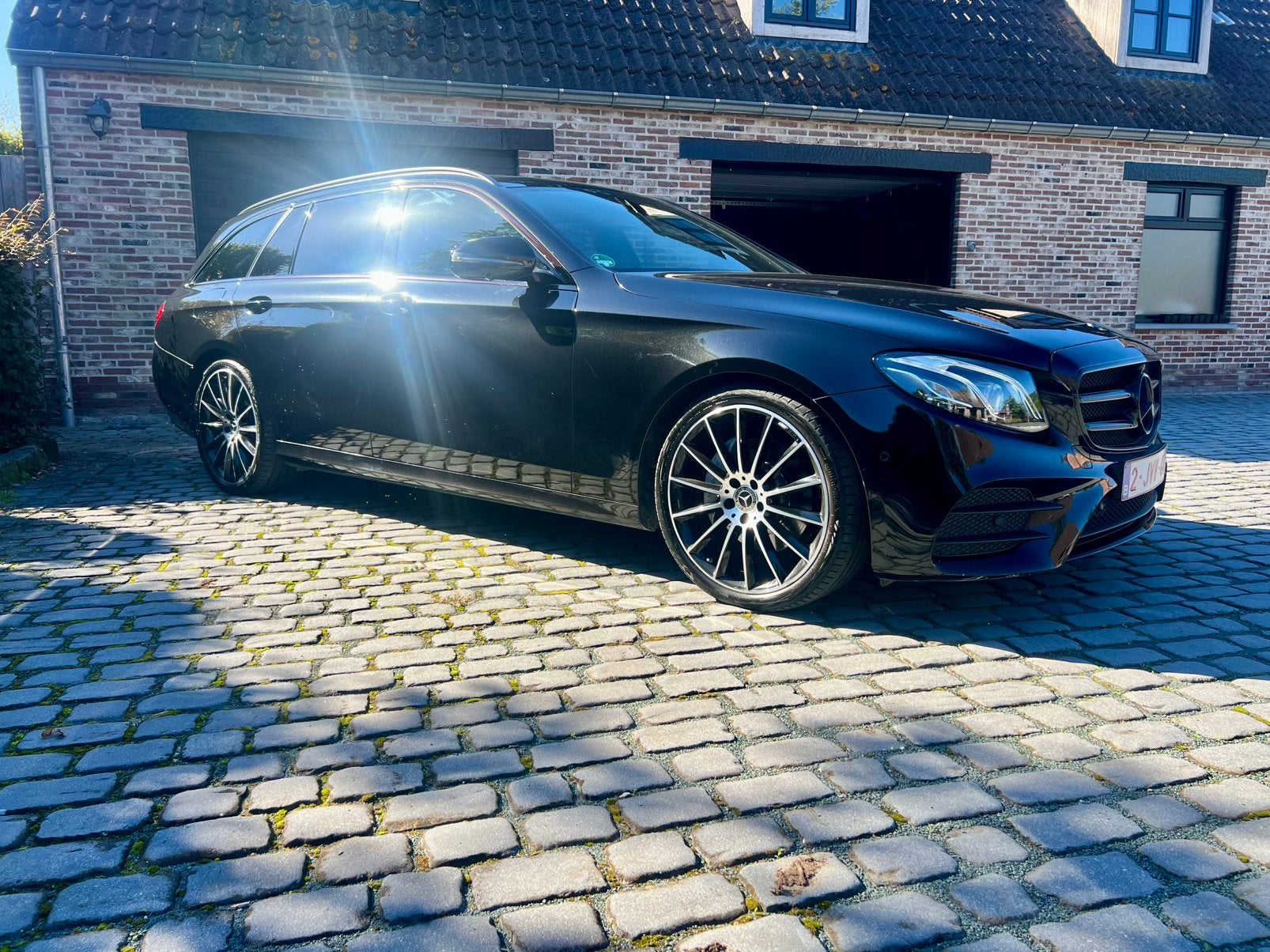 Mercedes 220d tronic-9 Bomvol Opties.Carpass /PPF /AMG Line., Autos, Cuir, Achat, 143 kW, Euro 6