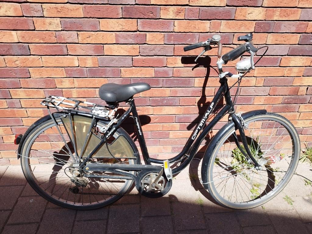 Damefiets, Ophalen