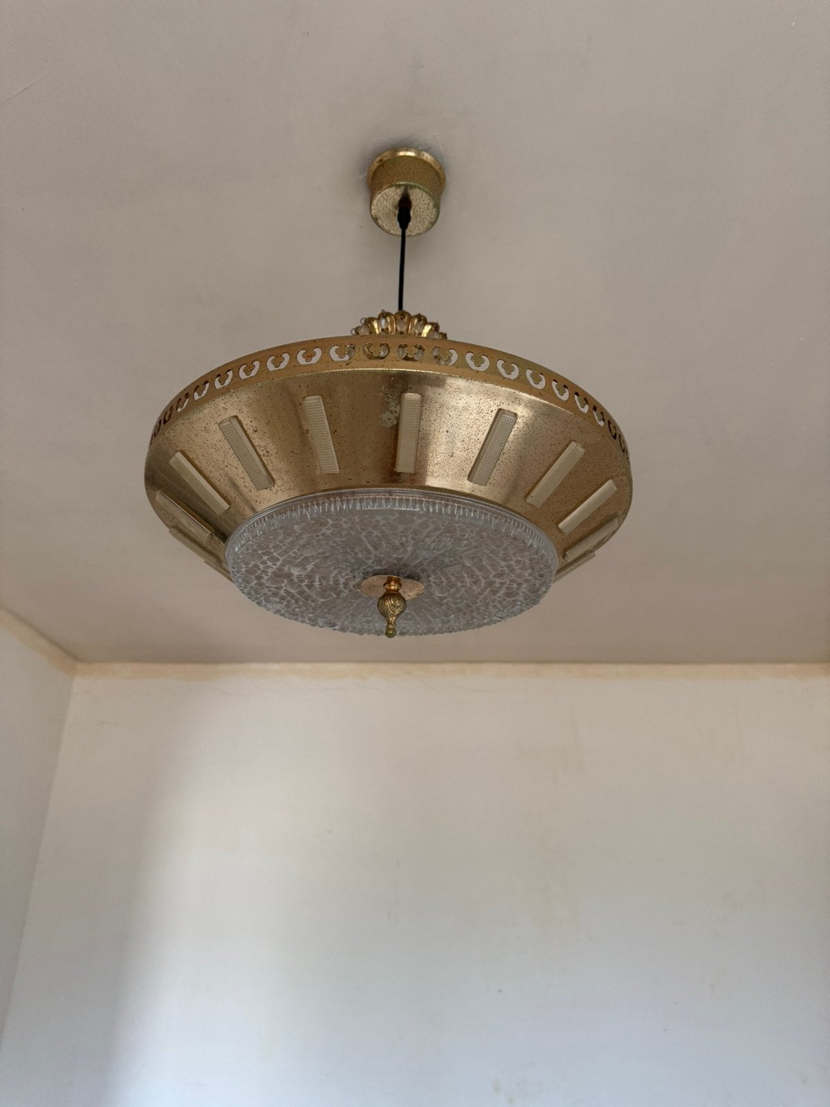 Lustre, Huis en Inrichting, Lampen | Hanglampen, Ophalen of Verzenden, Gebruikt
