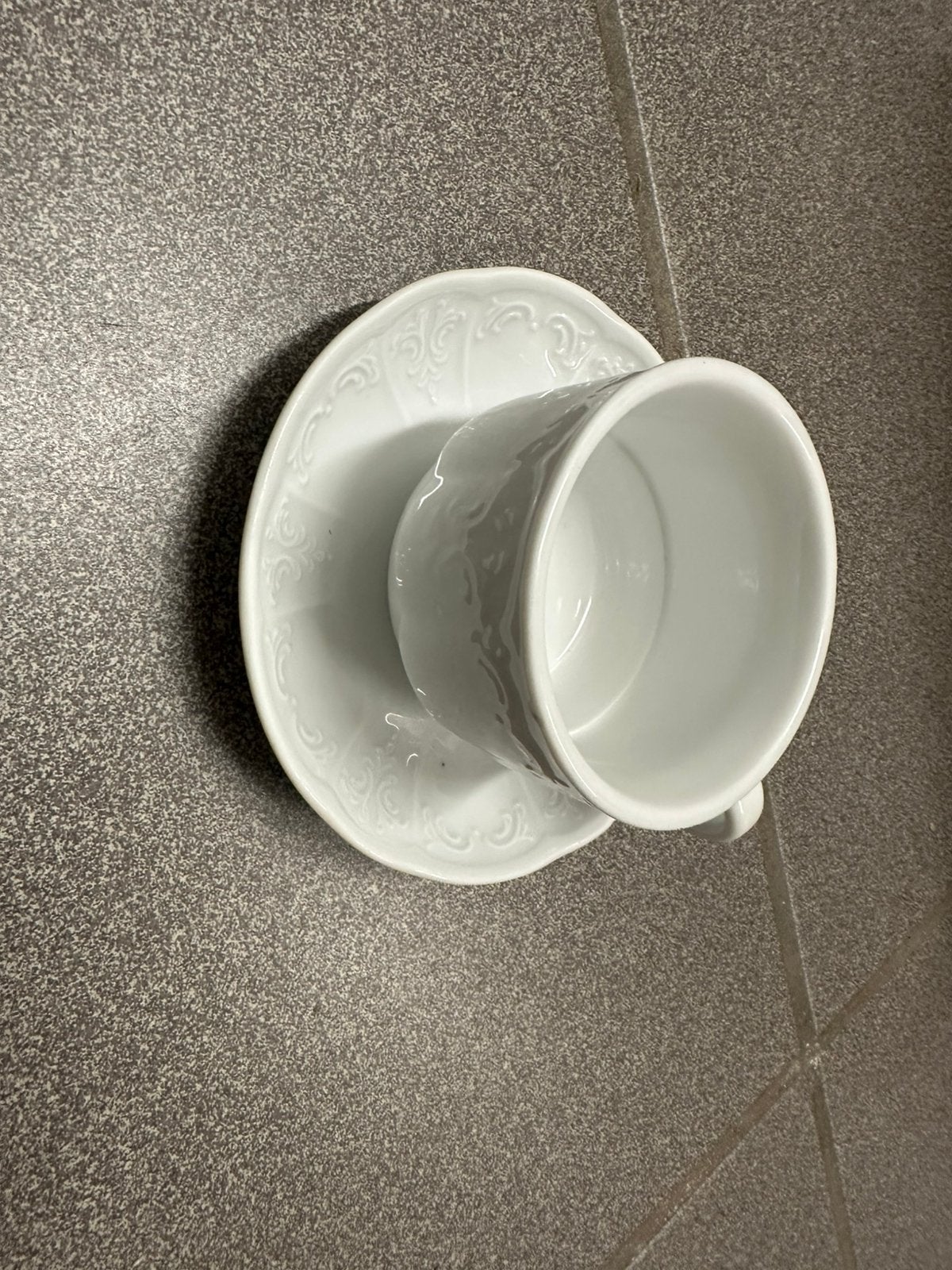 Koffietas, Enlèvement, Comme neuf, Porcelaine, Classique