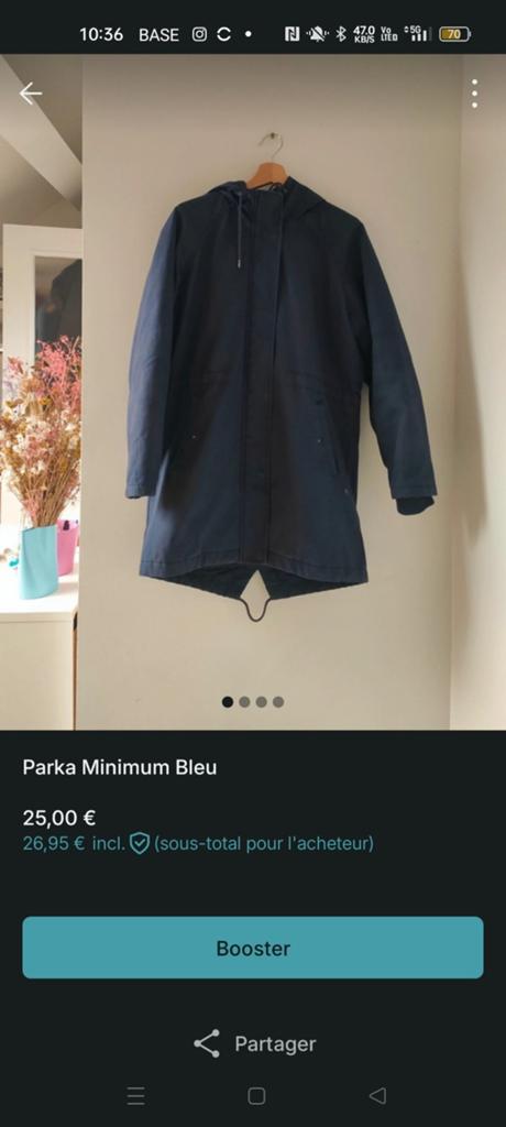 Parka Femmes marque MINIMUM, Enlèvement