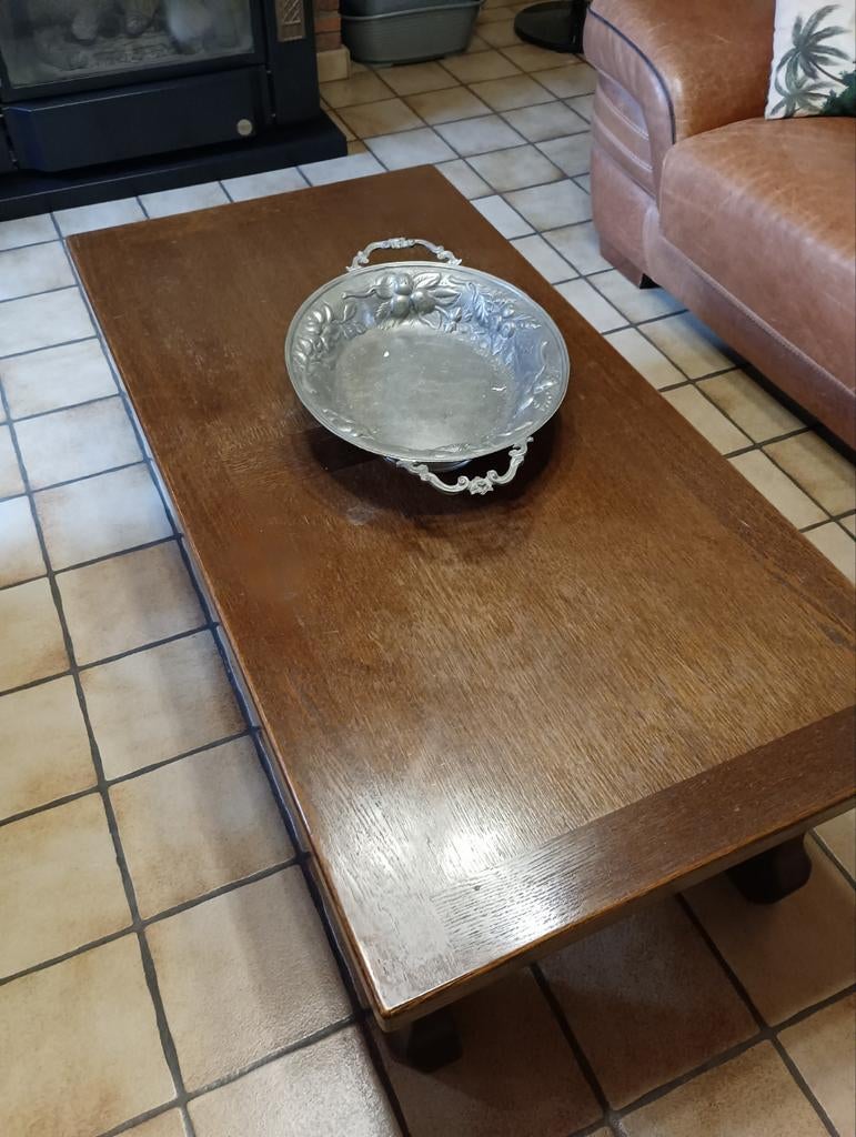 Table de salon en chêne, Enlèvement, Chêne