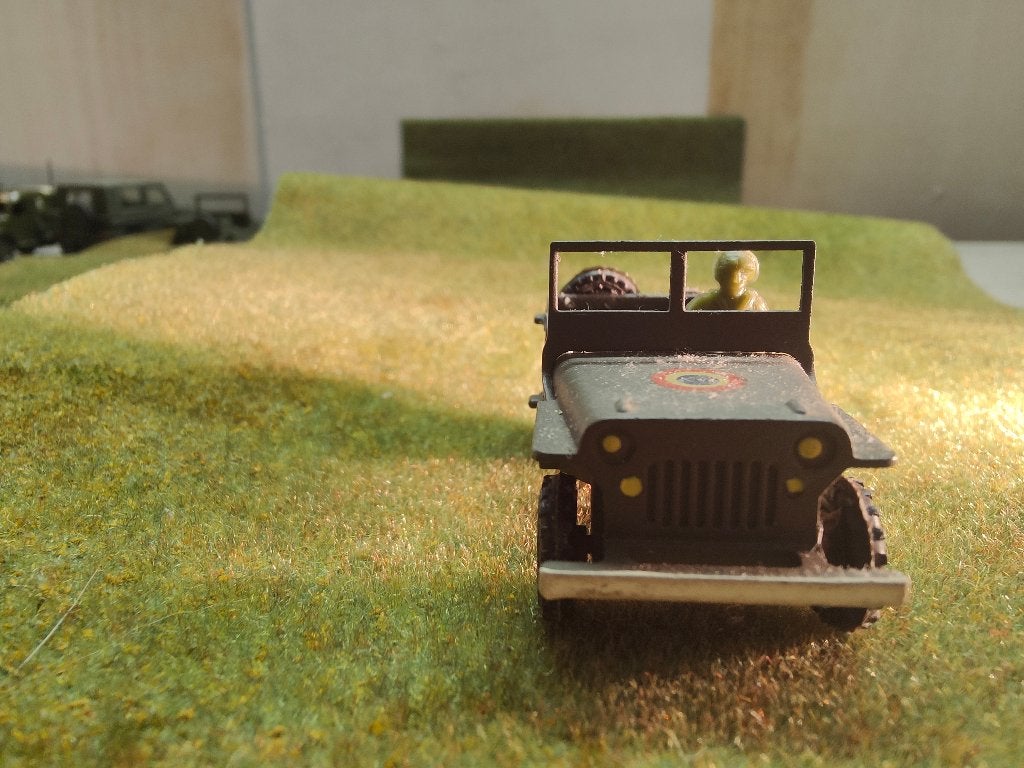 jeep willys france jouet, Antiek en Kunst, Ophalen of Verzenden