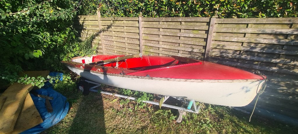 Zeilboot Lanaverre 420, Watersport en Boten, Open zeilboten, Ophalen, Gebruikt, 4 m, Polyester