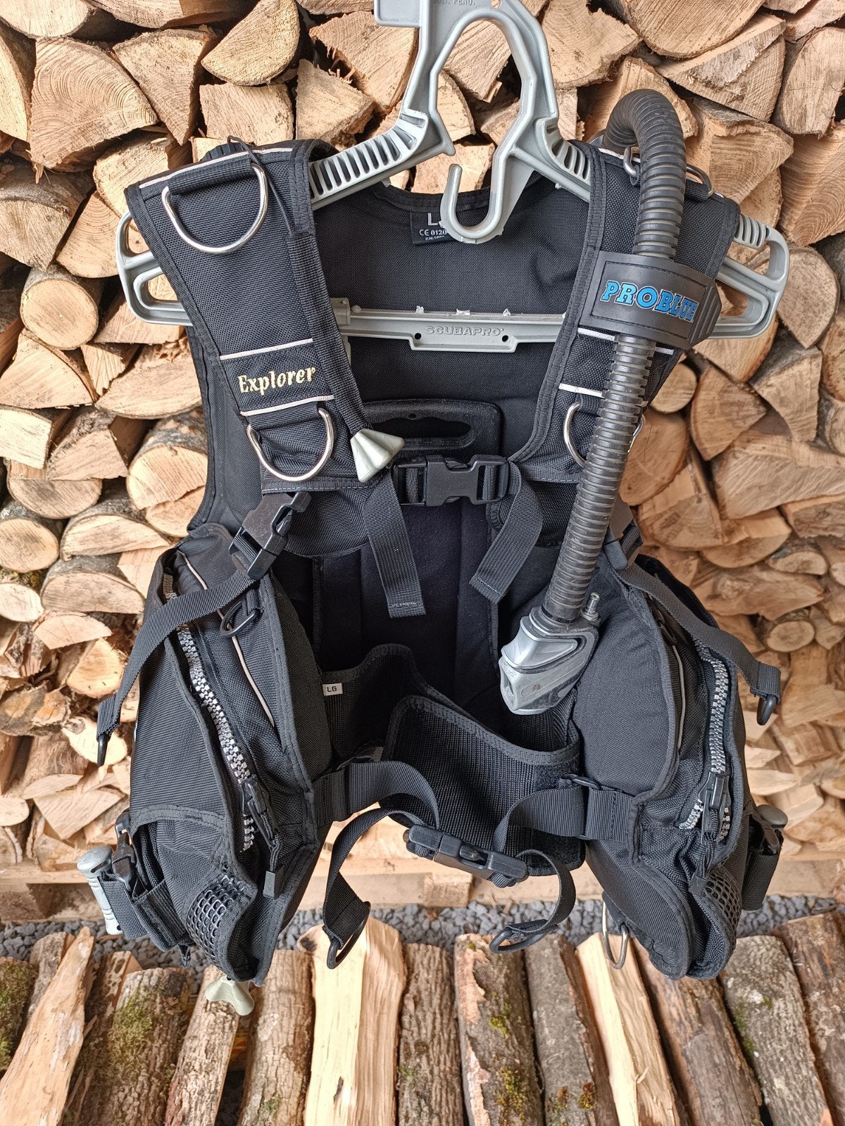 Gilet stabilisateur de plongée Problue Explorer L, Enlèvement, Comme neuf, Gilet de stabilisation