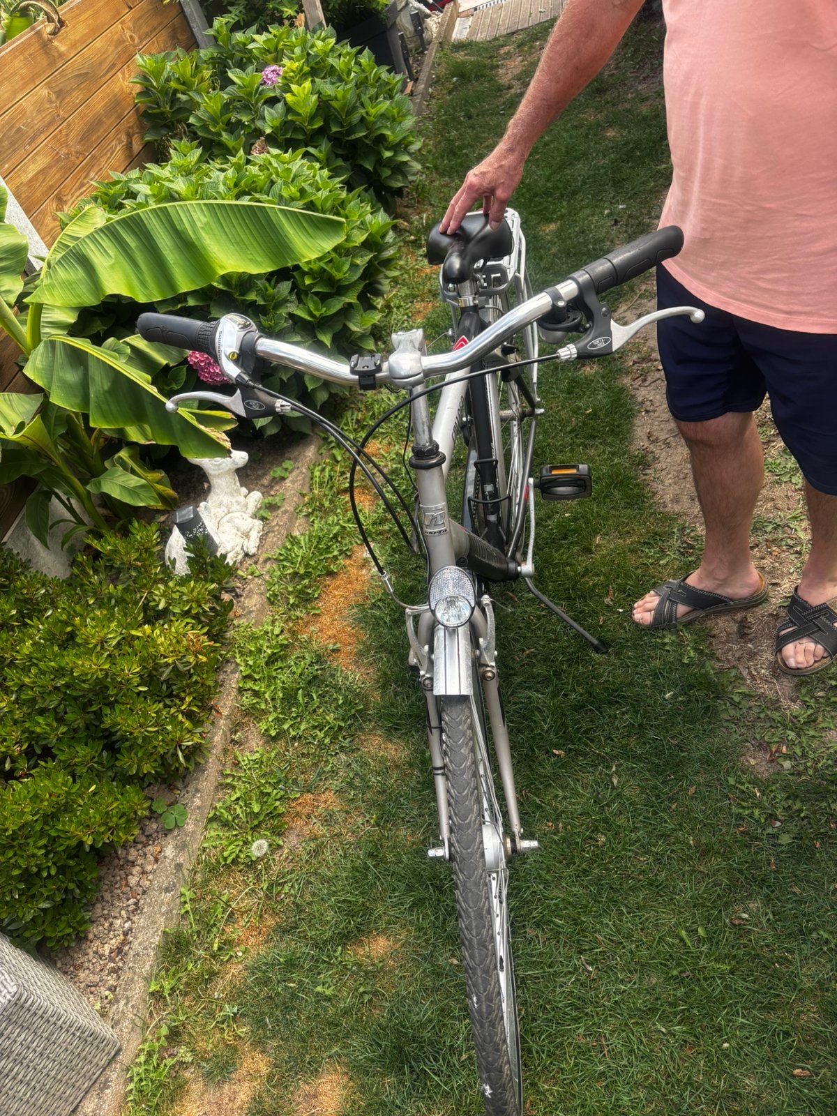 Heren fiets, Fietsen en Brommers, Gebruikt, Versnellingen, 49 tot 53 cm, Ophalen