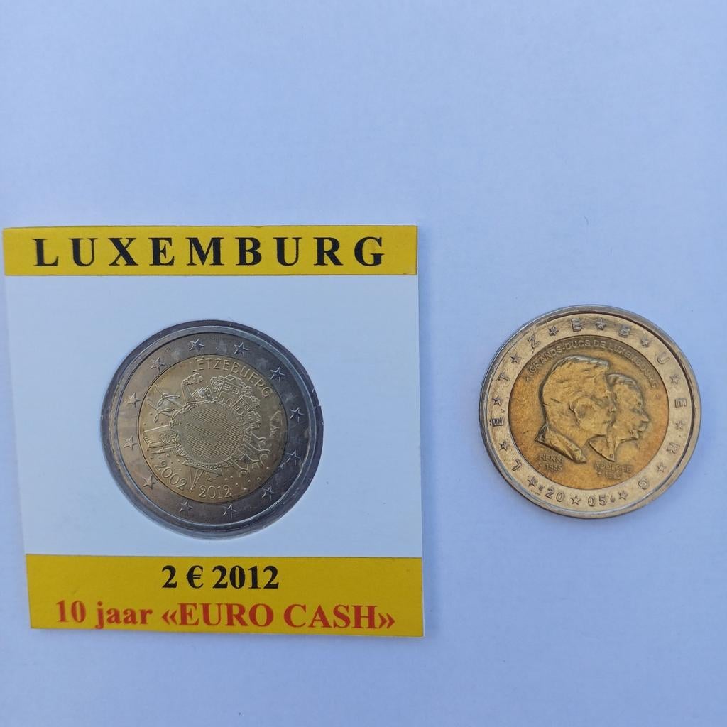 2 euro munten luxemburg, Ophalen, Luxemburg, 2 euro