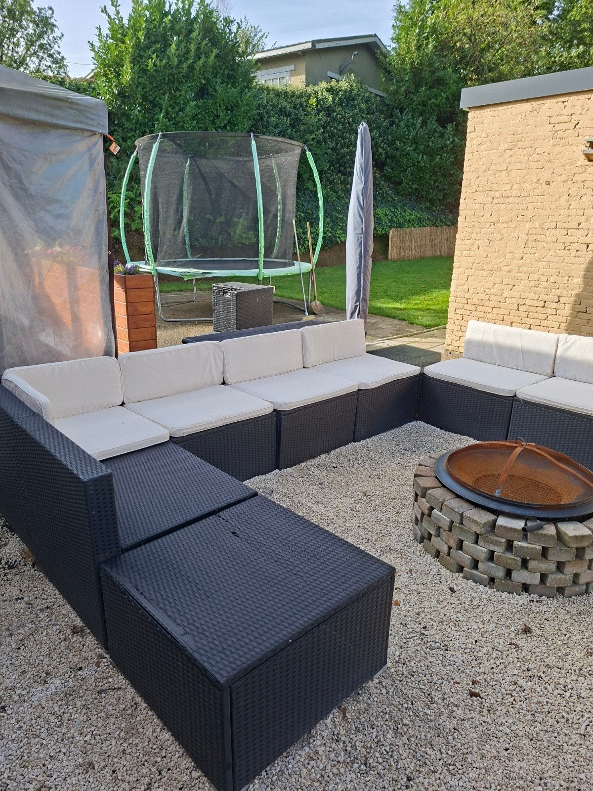 tuinbank/lounge, Enlèvement