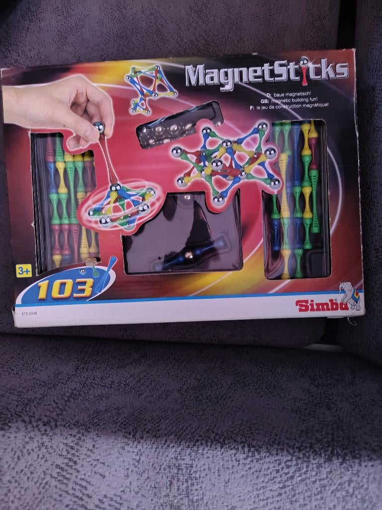 Simba magnet sticks, Hobby en Vrije tijd, Een of twee spelers, Ophalen, Gebruikt, Simba