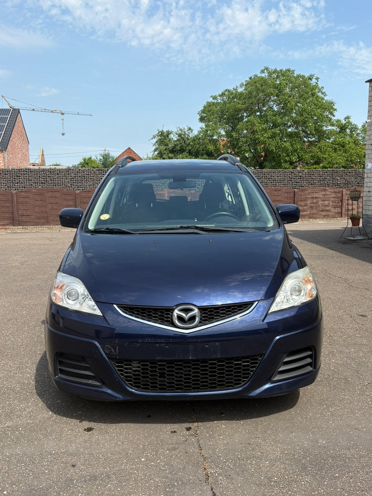 Mazda 5 2.0 Diesel – 7 Zitplaatsen – 2009 – 209.257 km, Auto's, Mazda, 1998 cc, Zwart, 7 zetels, 5 deurs