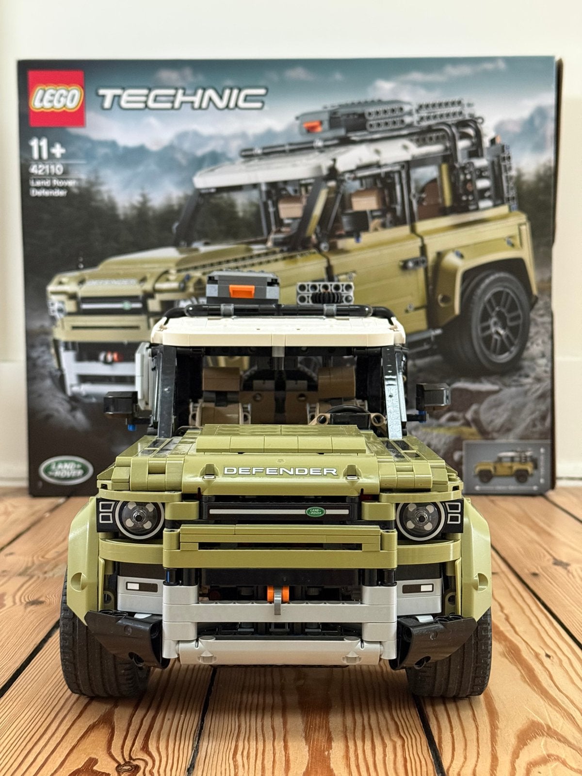 Lego Technic Land Rover Defender 42110, Hobby en Vrije tijd, Modelbouw | Auto's en Voertuigen, Zo goed als nieuw, Ophalen of Verzenden