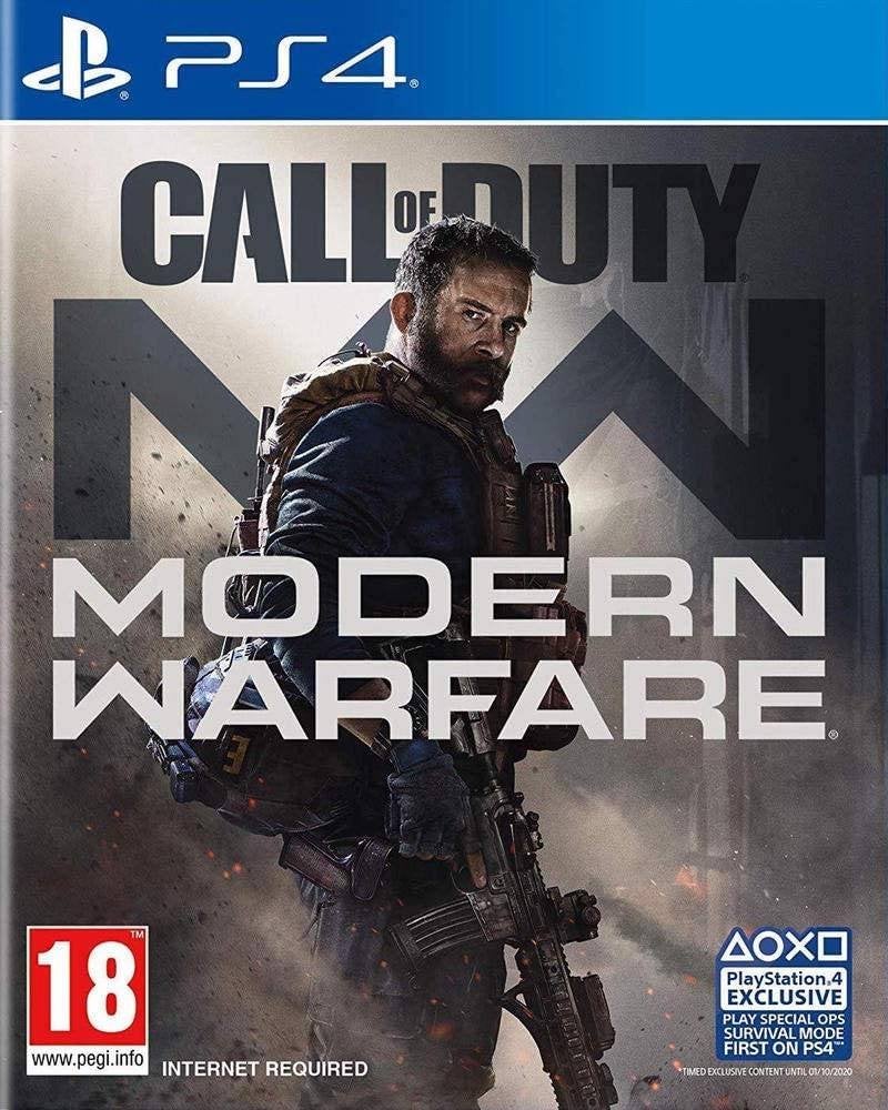 call of duty modern warfare jeu playstation 4, Enlèvement, Comme neuf