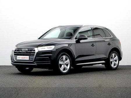 Audi Q5 40 TDI QUATTRO 190 PK S-TRONIC AUTOMAAT, Auto's, Automaat, Q5, Zwart, Lichtsensor