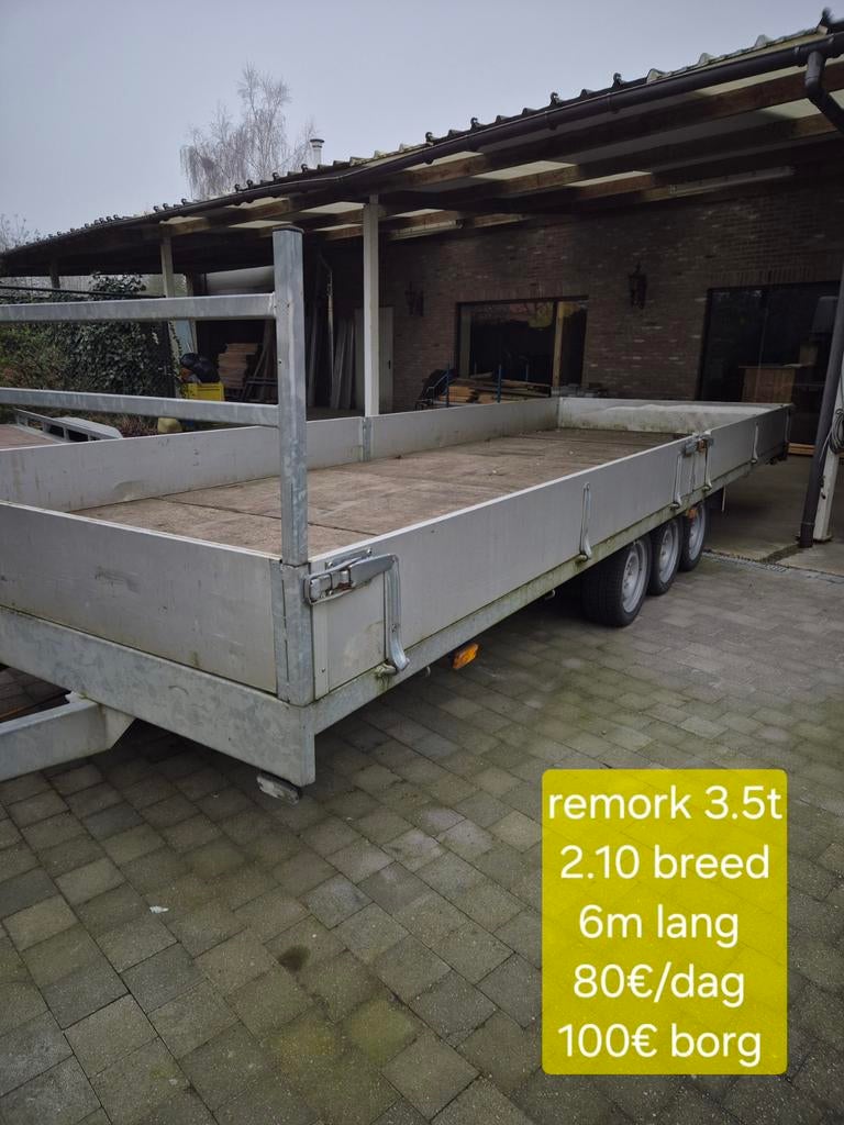 Remorken te huur, Ophalen