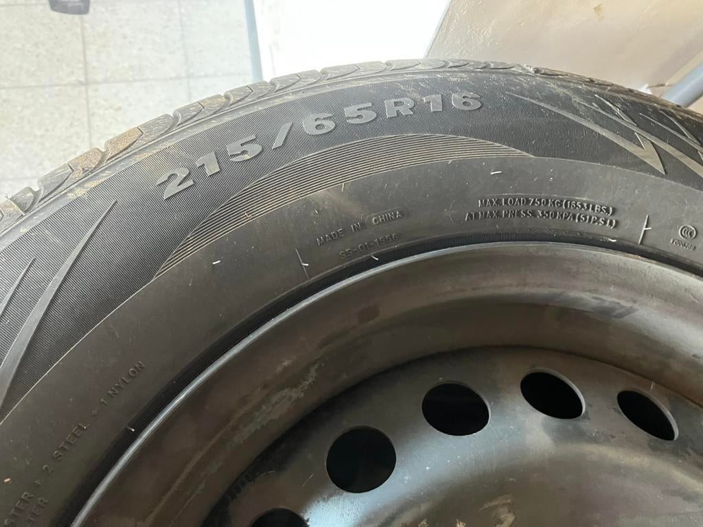 Pneus été kadjar, Ophalen, 215 mm, 16 inch, Banden en Velgen