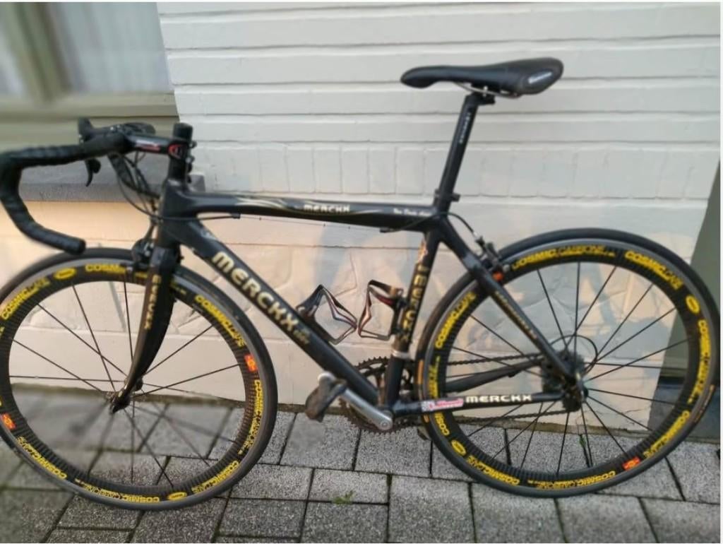Vélo de course Eddy Merckx + accessoires, Enlèvement, Comme neuf, Autres types