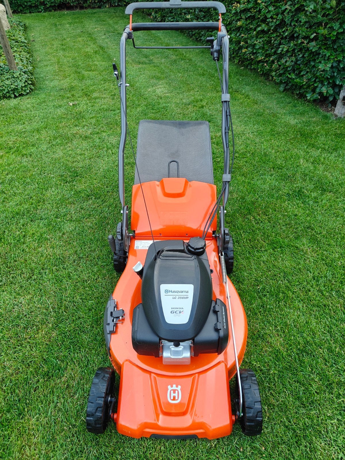 Grasmaaier Husqvarna LC356VP, Enlèvement