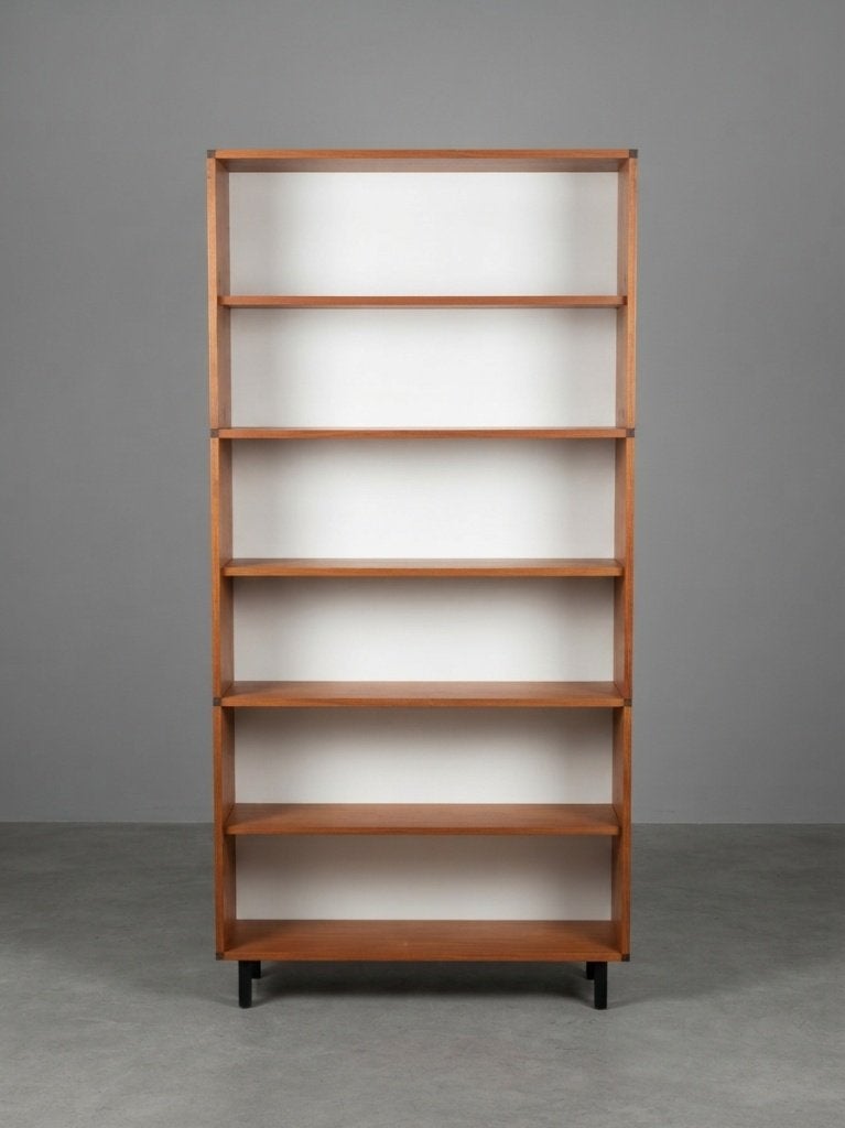 Cees Braakman voor Pastoe Teakhouten Boekenkast, Huis en Inrichting, Ophalen, Met plank(en), Gebruikt, Mid century